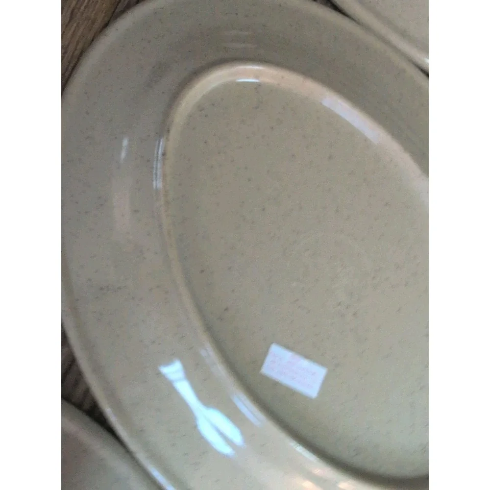 Tai Hong Wei Ware No 1609 Six 9" X 6.5" Oval Sushi Appetizer Plates (6) - Picture 14 of 16